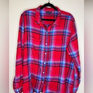 Gap XXL flannel top